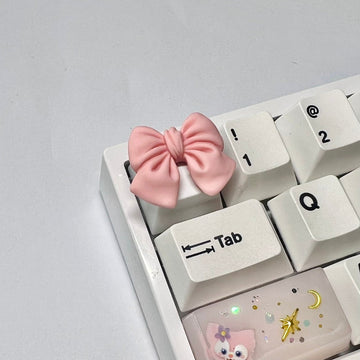 Cute Bow-knot For Cross-axis Mechanical Keyboards Personalized Keycap Set