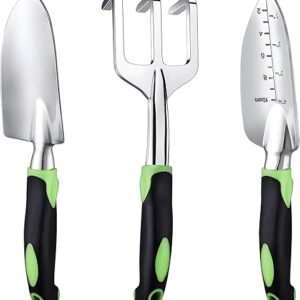 3-Piece Aluminum Garden Tool Set for Easy Gardening