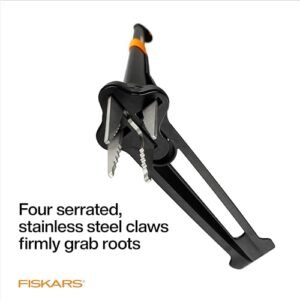 Fiskars 4-Claw Weed Puller: Effortless Weeding Made Easy