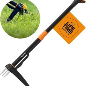 Fiskars 4-Claw Weed Puller: Effortless Weeding Made Easy