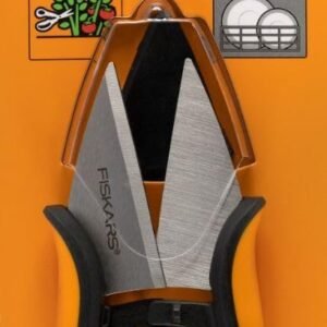 Fiskars 5-Inch Herb Scissors with SoftGrip Handle