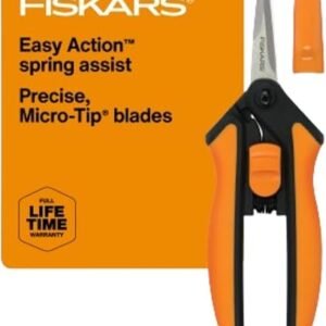 Fiskars 6" Micro-Tip Pruning Snips - Precision Garden Shears